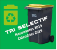 Tri selectif - nouveautés 2019