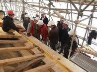 Une visite du chantier