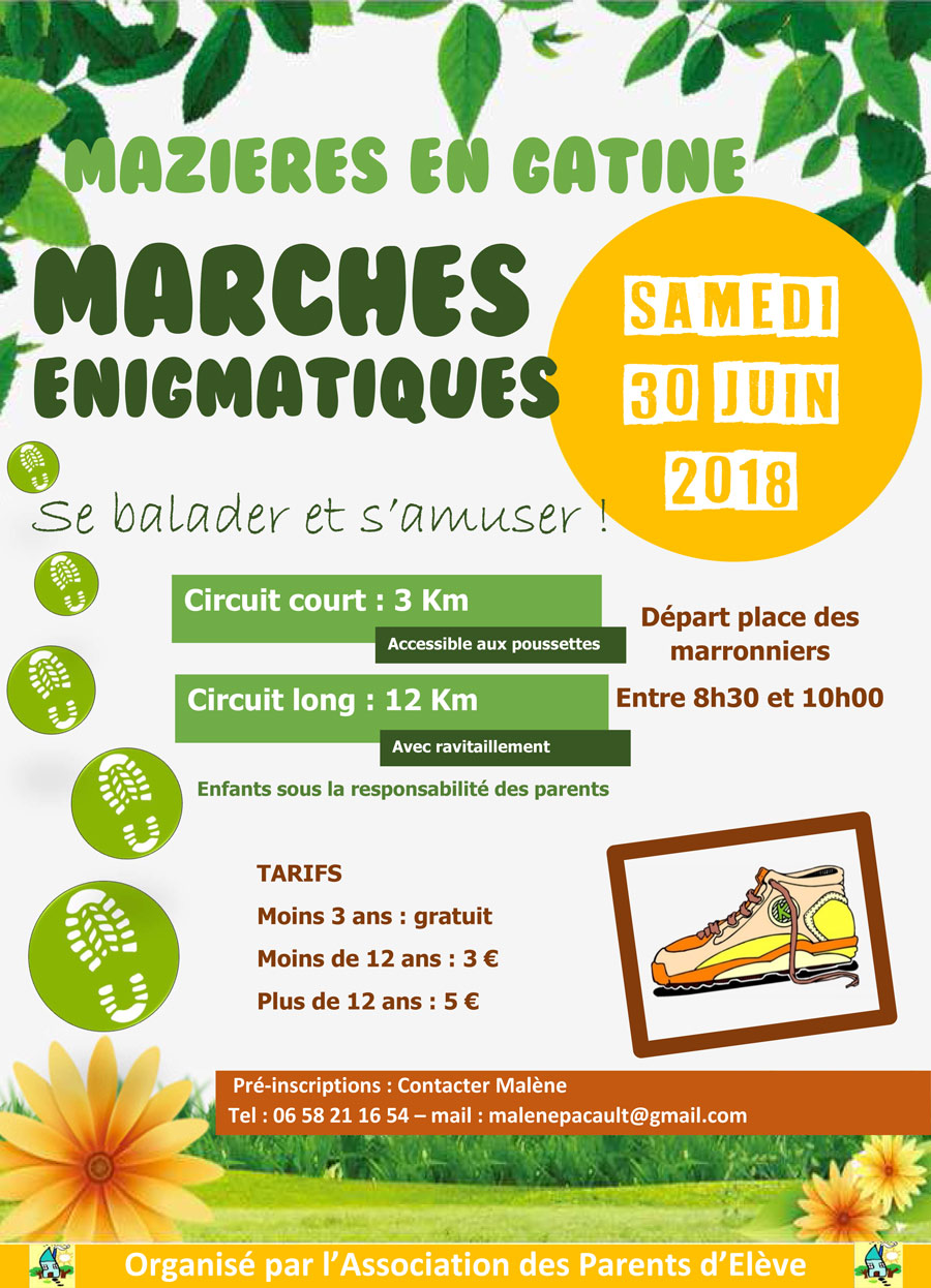 Marche Enigmatiques flyer