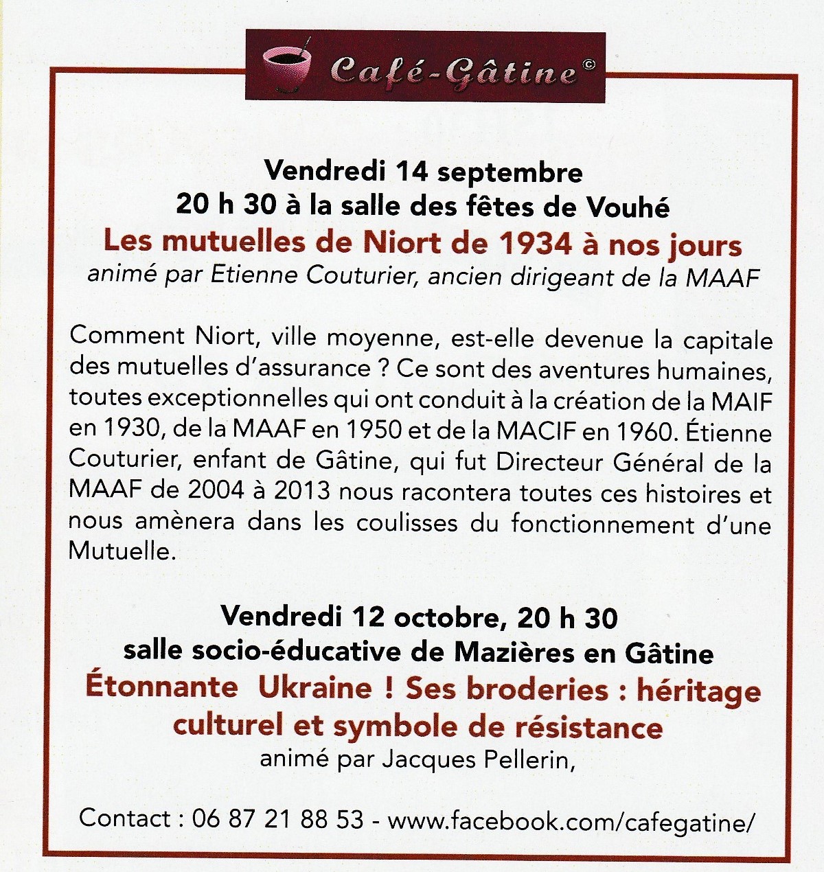 Date Café Gâtine